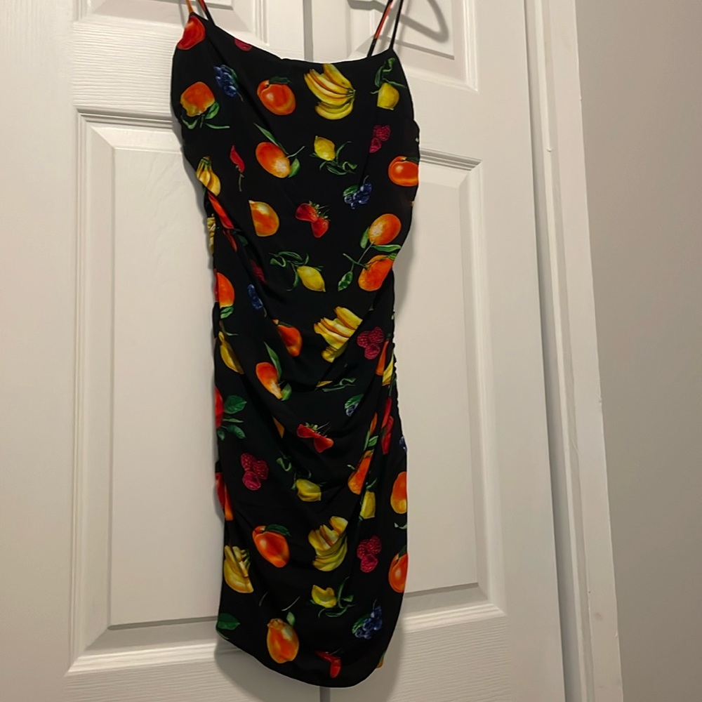 We wore what fruit dress